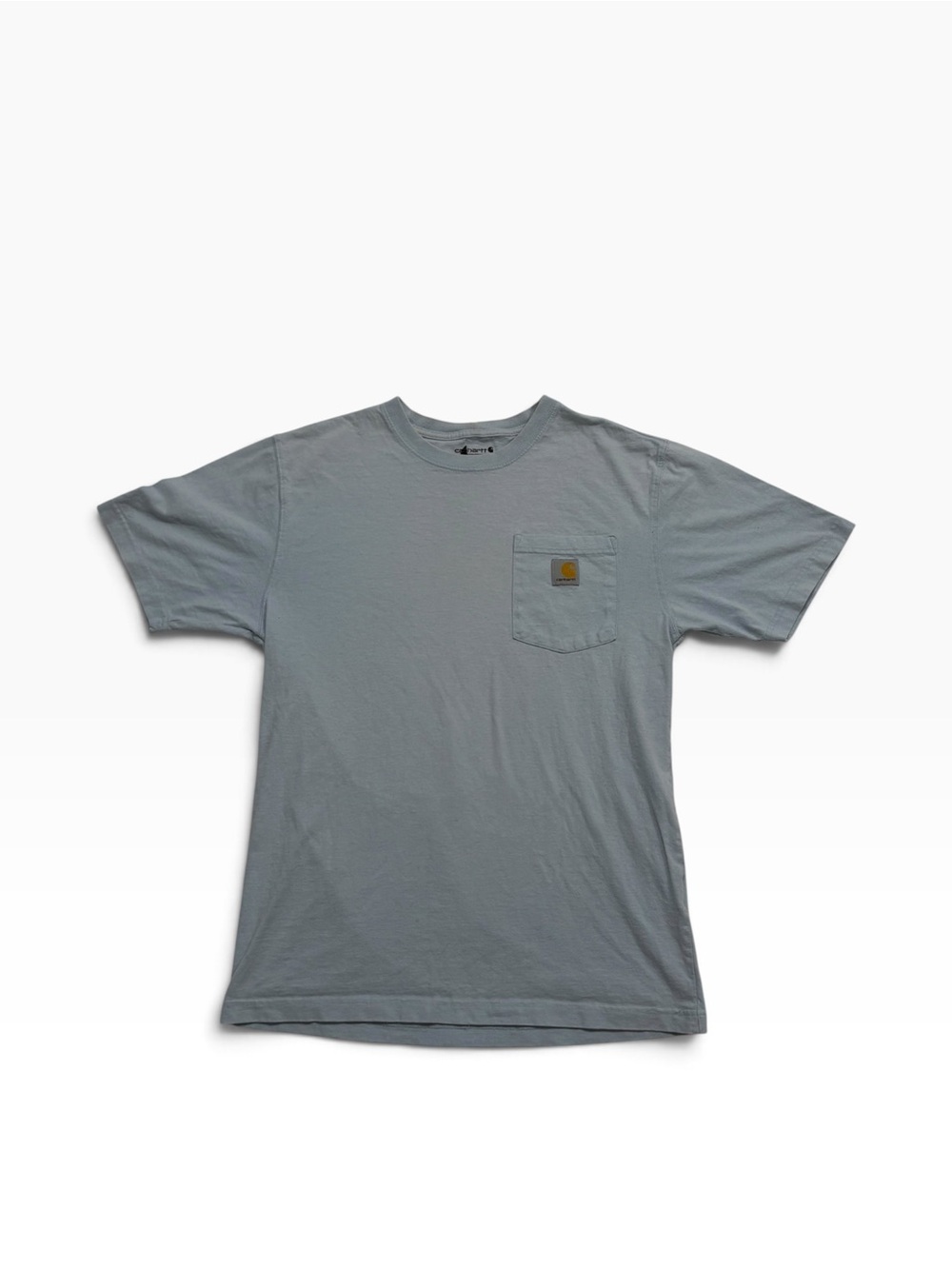 Carhartt Men’s Short Sleeve Pocket T-Shirt — Light Blue